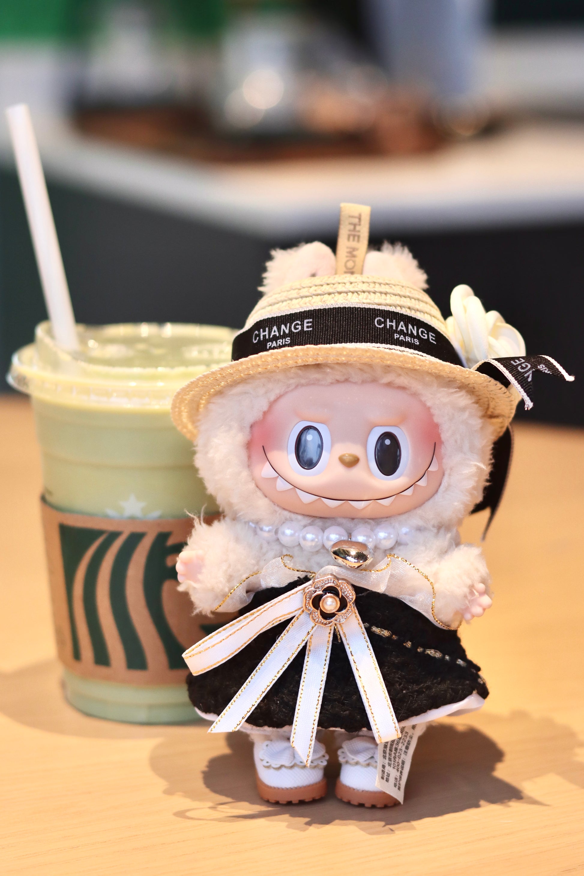 Chanel's Style Labubu Outift