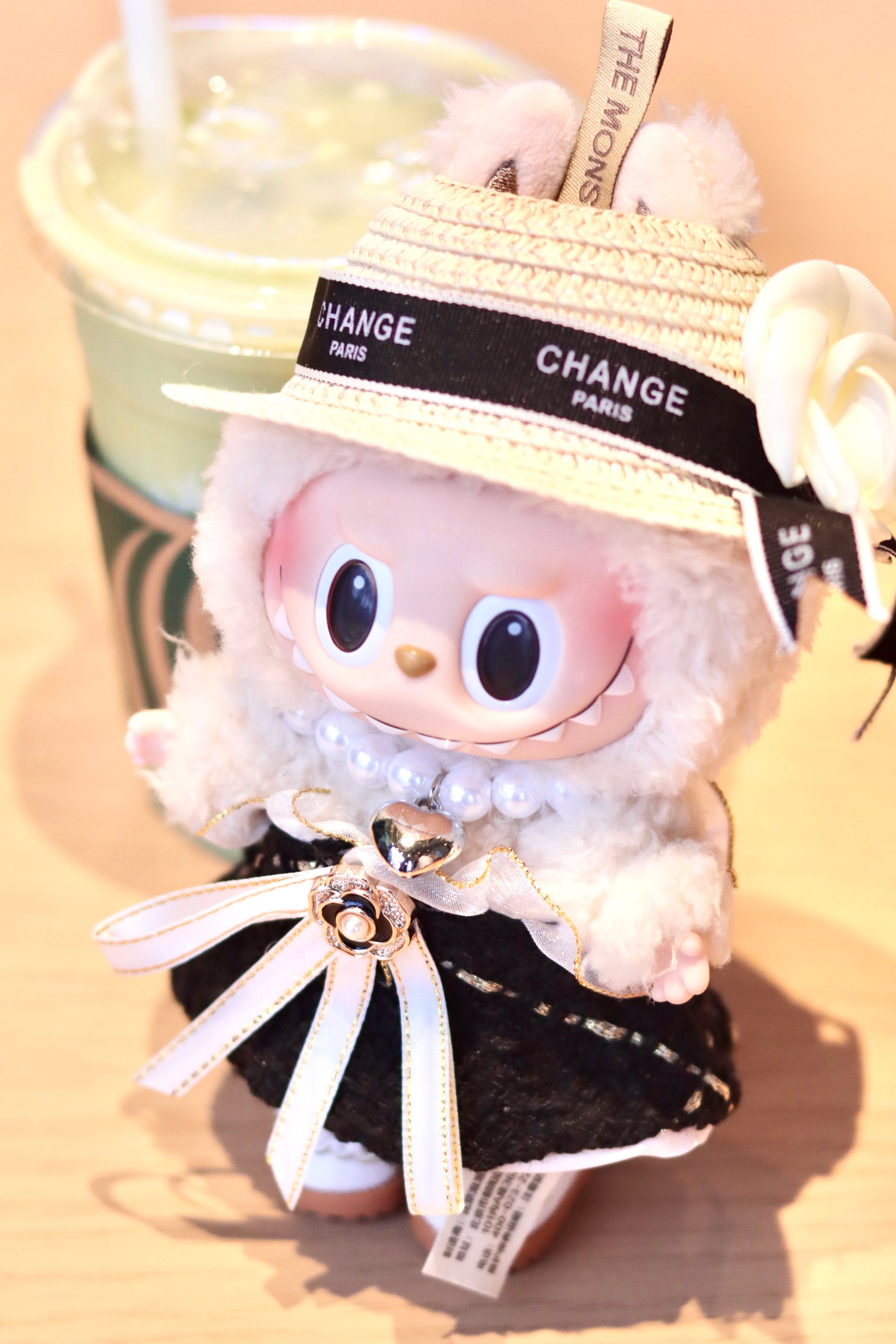 Chanel's Style Labubu Outift