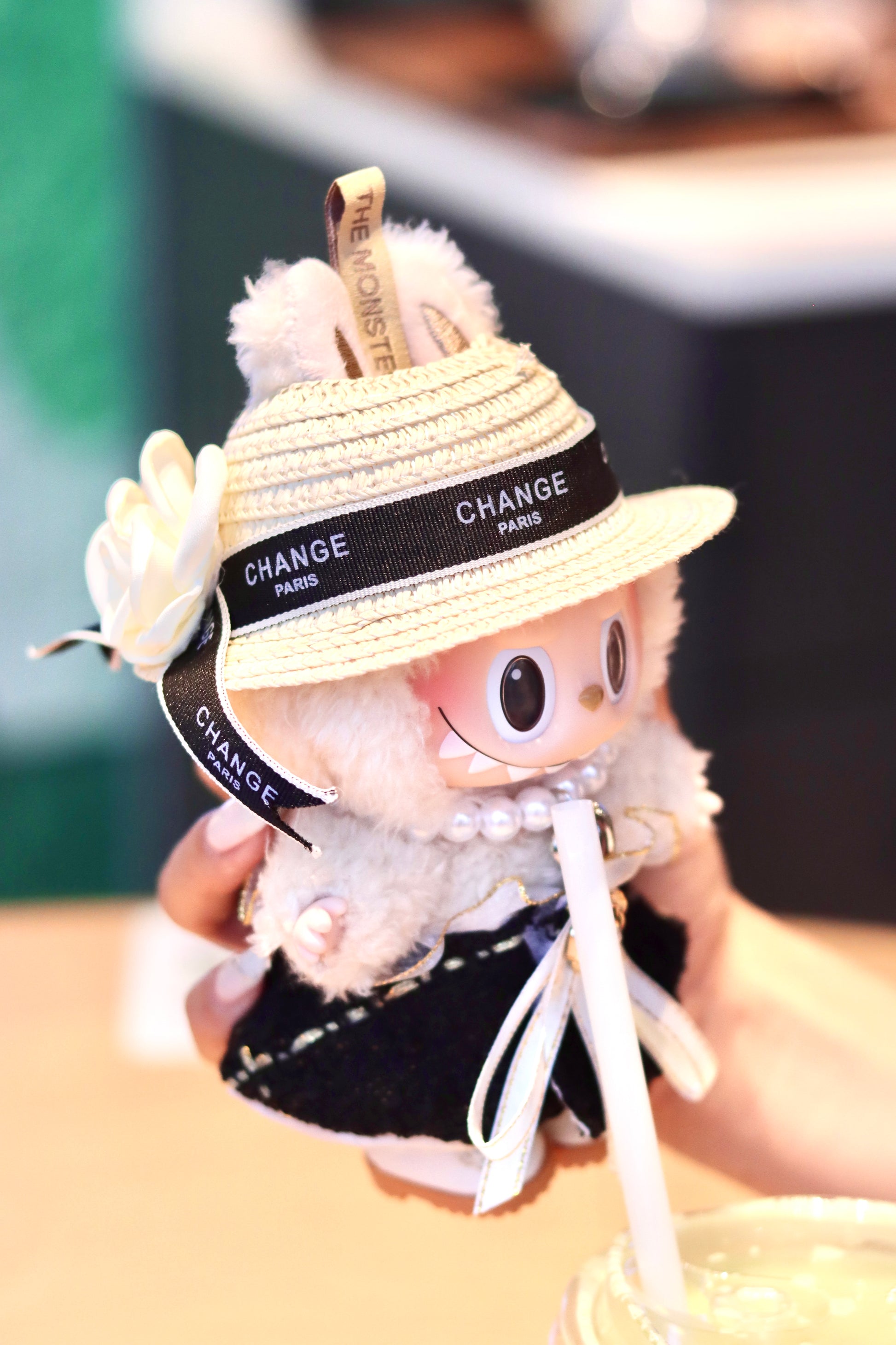 Chanel's Style Labubu Outift