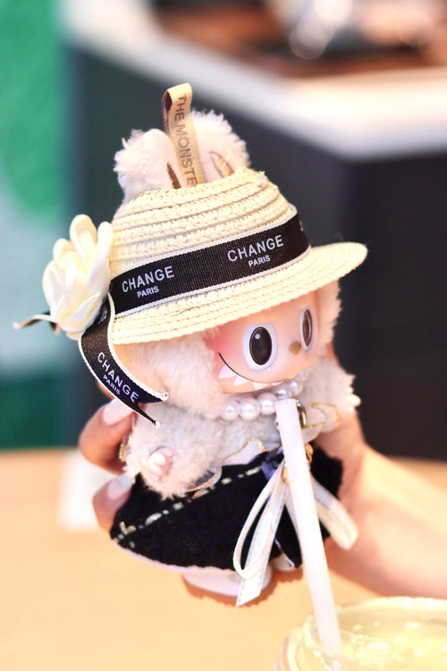 Chanel's Style Labubu Outift